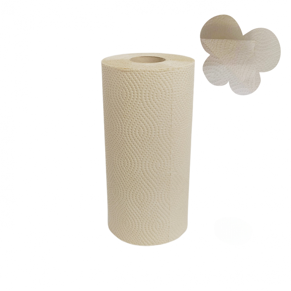 Бамбуковый кухонный бумажный рулон индивидуальный размер и упаковка