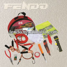 car emergency repair tool kit with hand tool bag