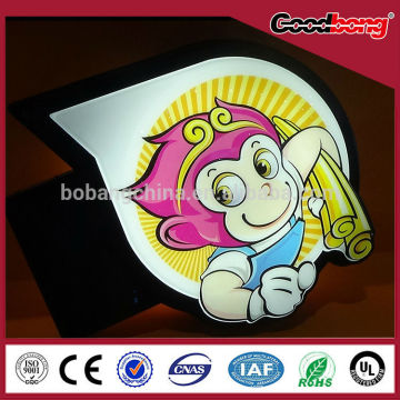 advertising led display acrylic light box