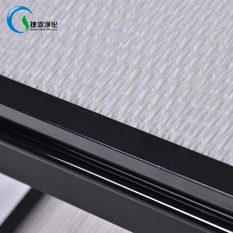 High Efficiency Ventilation System Plastic Frame V Bank Air Filter