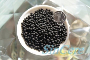 Coal based spherical activated carbon