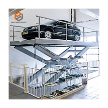 Hydraulic Scissor Lift Car Double Scissor Underground Car Lift Platform