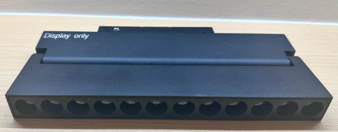 Folding Grille Etl Track Light 48v Dimmable Track Lighting Panel Recessed Pendant Surface Mounted 1m 1.5m 2m Track Rail