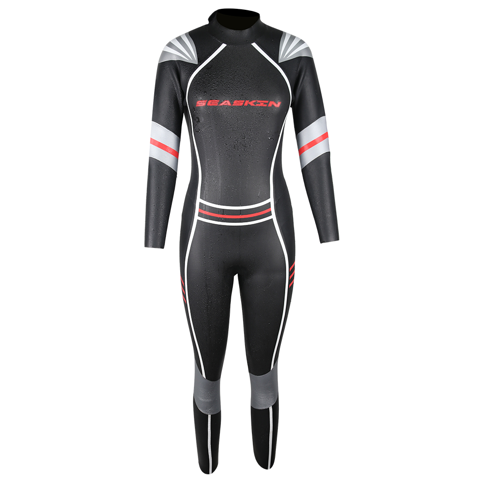 Seaskin Ladies de alto desempenho SCS Triathlon Wetsuits