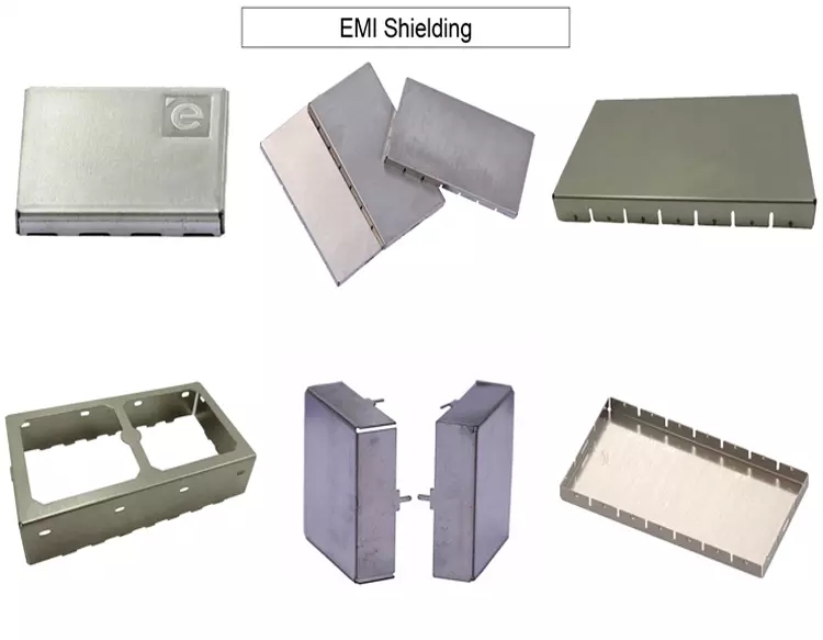 Composant métallique blindé EMI pour la personnalisation