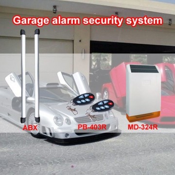 Wireless solar powered garage spot alarm system