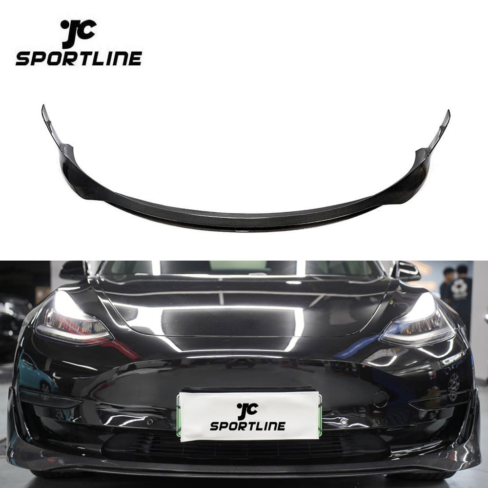 Carbon Fiber Front Side Fender Vents Cover Trims For Tesla Model S 2014 2017