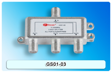 SAT/CATV Splitter (3-Way)