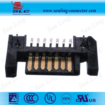 smt 7pin male header Serial ATA / ESATA / SATA connector