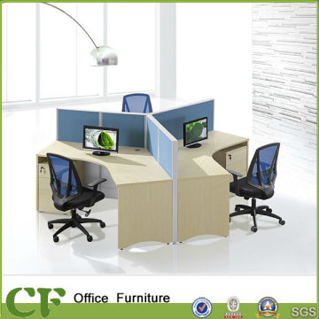 Aluminum frame demountable Office cubicles partition