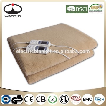 Multifunctional digital control fleece electric thermal blanket