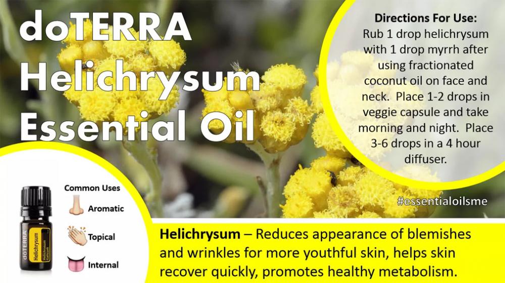 Aceite esencial de helichrysum 100% puro y natural al por mayor