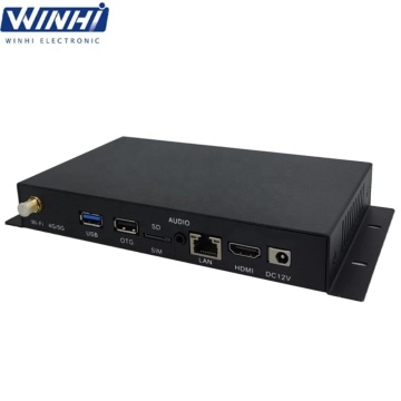 Metal Case RK3566 4G Module SIM Android 11.0 Digital Signage TV Box
