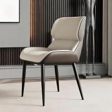 Backrest Pu Leather Chairs Restaurant Hotel Dining Room