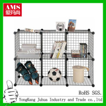 Wire Cube Shelving Storage/Organizer ~ 14"x14"x14" ~ Makes Six Cubes