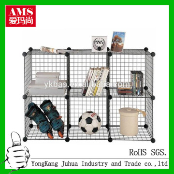 Wire Cube Shelving Storage/Organizer ~ 14"x14"x14" ~ Makes Six Cubes