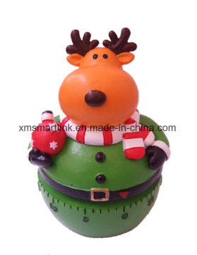 Christmas Elk (Reindeer) Kitchen Timer, Christmas Countdown Timer