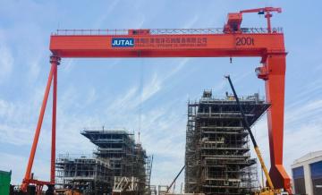 Double Beam Ship Building Gantry Crane