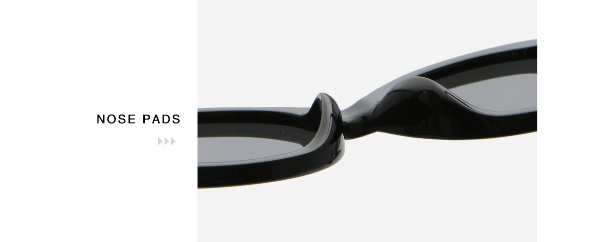 Wholesale Oversized Oval PC+CP Sunglasses ME2176-Nose Pads Wholesale Oversized Oval PC+CP Sunglasses ME2176-Nose Pads