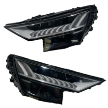 High Quality LED Headlights for Audi Q8 - Rebuilt High Configuration Headlamps