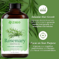 Natural Rosemary Mint Aceite esencial Fortalecimiento del cabello nutrido calmante de la etiqueta del cabello del cabello del cabello seco