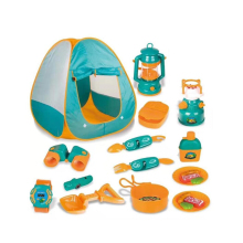 Kids Camping Tool Kit: Adventure Accessories with Play Tent for Outdoor Exploration