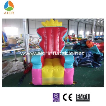 commercial inflatable chair/inflatable furniture/inflatable sofa for sale