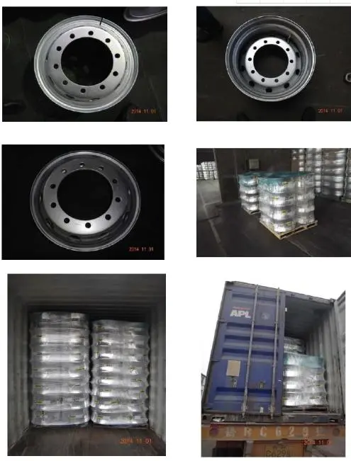 11.75X22.5 9.00X22.5 Inch Customized Forged Aluminum Alloy Truck Wheel Rims /Car Wheels