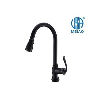 Premium Black All-In-One Down-Down Faucet