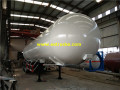 60000 Liter dreiachsige Propangas-Trailer-Tanks