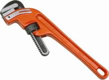 Offset type pipe wrench, pipe pliers, hand tools