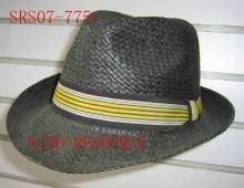 paper  hat with petersham band