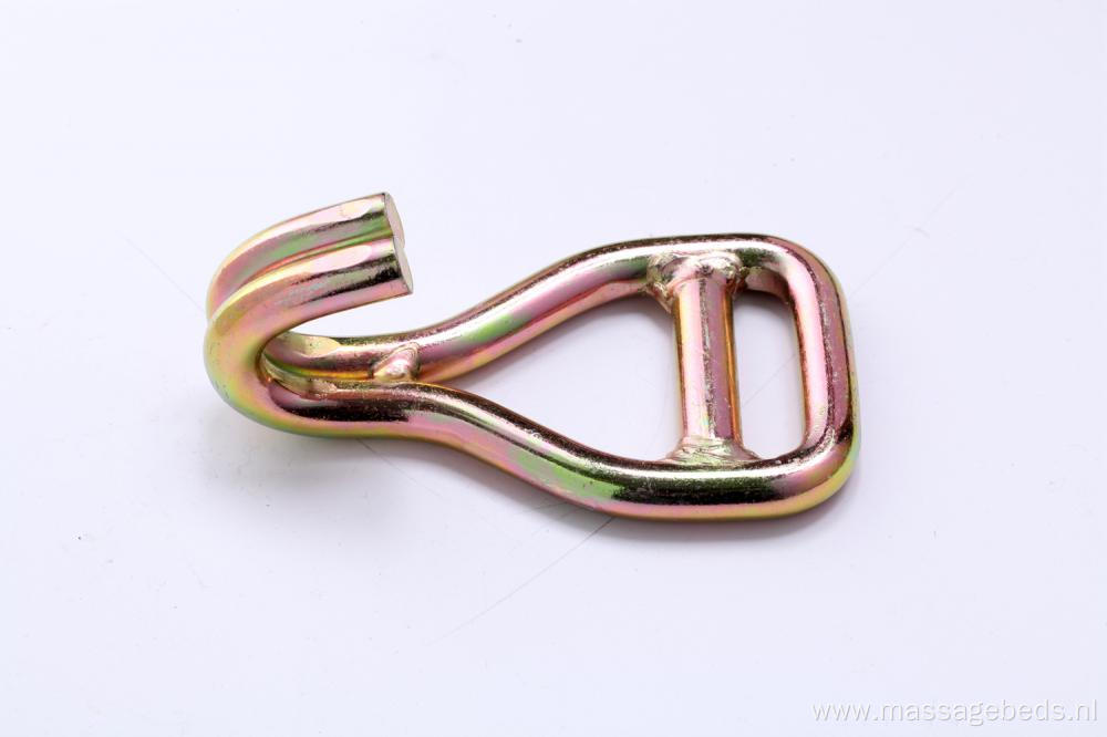 2 Inch Welded Double J Hook with Znic Plated Treament