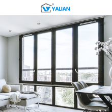 Aluminum Alloy Casement Windows Double Glazing Swinging