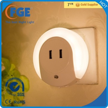 FG-25014 LED Night Light / USB Night Light / Bedroom Night Lamp / Plug Power Night Lamp