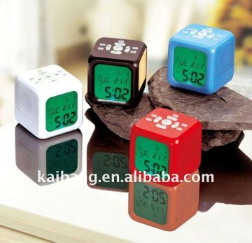 Table alarm clock with MP3 player