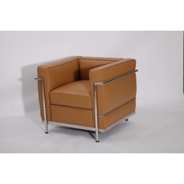 Le corbusier LC2 leather sofa