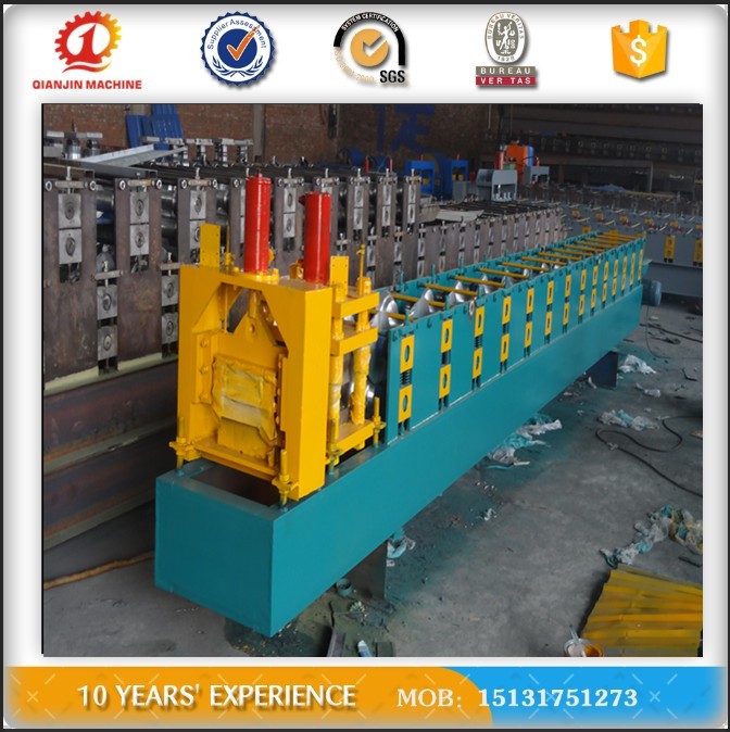 Automatic perfect roof ridge cap roll forming machine