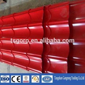 Long span rooing sheet corrugated steel roofing sheet