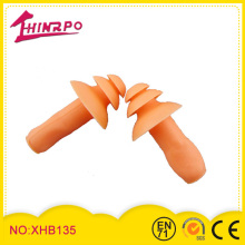 hot sale silicone mushroom earplug with fashion box packaging
