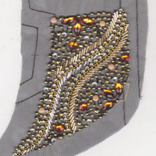 Shining Neck Trim, Colorful Beads for Summer