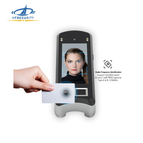 Touchscreen facial recognition attendance machine