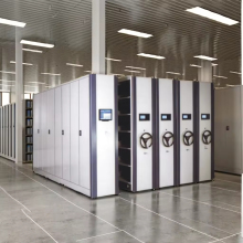 Adjustable Steel Mobile Shelving System Dense Rack File Compactor Archive Cabinet