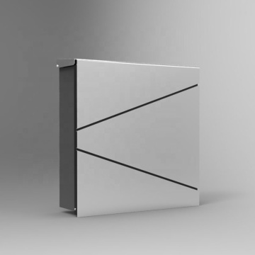 Apartment Villa Rustproof Waterproof Stainless Steel Mailbox