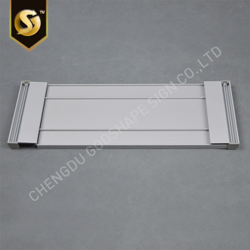 Enseignes de couloir en aluminium double face