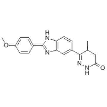 3 (2H) -Pyridazinone, 4,5-dihydro-6- [2- (4-méthoxyphényl) -lH-benzimidazol-6-yl] -5-méthyl- CAS 74150-27-9