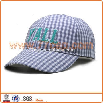 Fashion Plaid Cap/Plaid Ivy Cap/Plaid Kids Baseball Cap