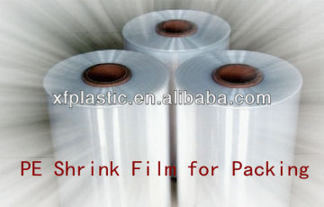 Polyethylene shrink film