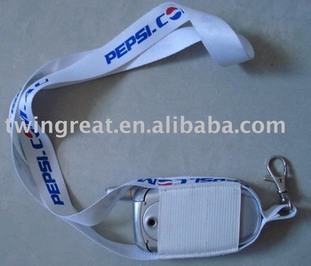 lanyard with phone pouch