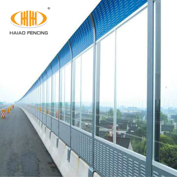 Highway acrylic transparent sheet aborsbing noise barrier